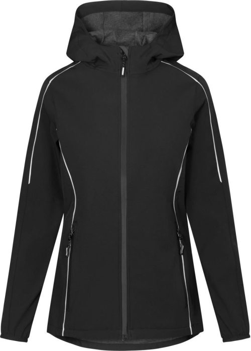 Leichte 2-Lagen Damen Softshell Jacke 7835 – Promodoro in Black