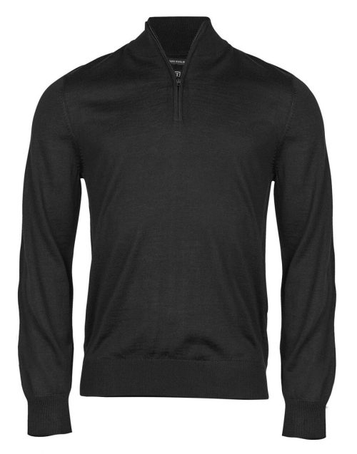 Men's Half Zip – Tee Jays in Black