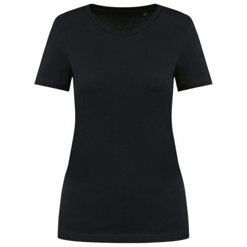 Supima® Damen-T-Shirt mit Rundhals ausschnitt und kurzen Ärmeln PK301 – Kariban Premium in Black