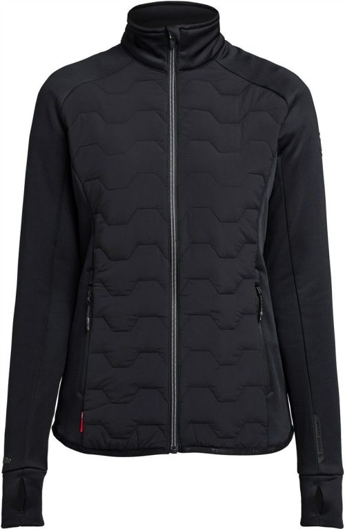 Damen Hybrid Jacke TXlite Hybrid Zip Women – Tenson in Black