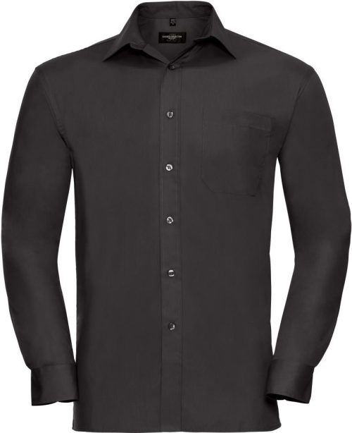 Popeline Hemd langarm 936M – Russell Athletic in Black