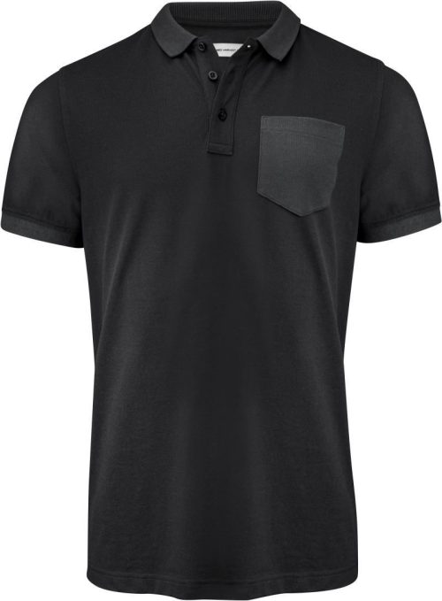 Schweres Herren Piqué Polo "Two-Tone" Pinedale Polo Men – James Harvest in Black