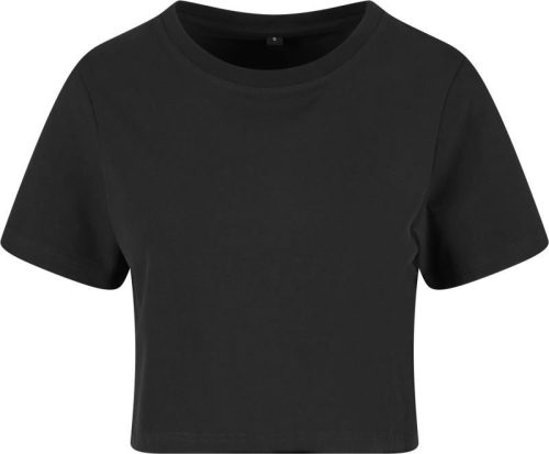 Schweres Damen Crop Top NM 006 – New Morning Studios in Black