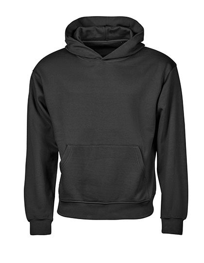 UNLABELED Heavy Loose Fit Hooded Sweatshirt – Tee Jays in Black