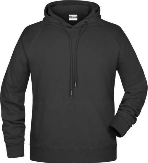 Herren Raglan Kapuzen Sweater 8024 – Daiber in Black