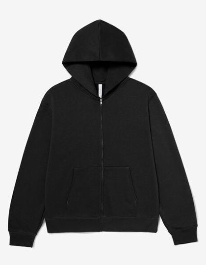 Unisex Heavy Full Zip Hoodie – Bella+Canvas in Black