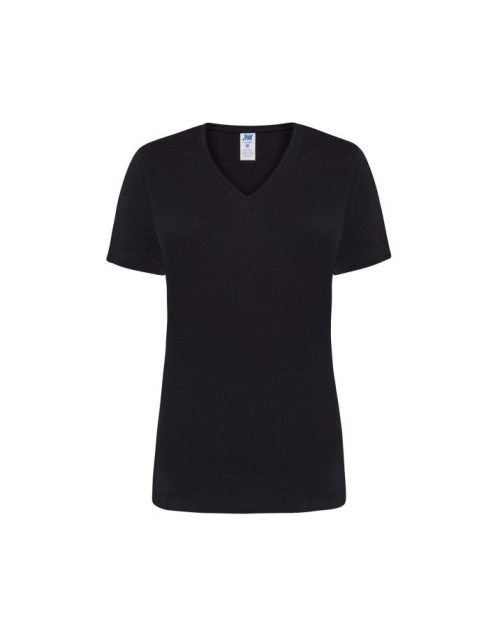 Regular Lady Comfort V-Neck TSRLCMFP – JHK in Black