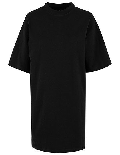 Ladies Heavy Oversized Tee Dress – New Morning Studios in Black