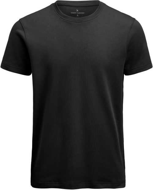 Schweres Herren T-Shirt Scarsdale T-Shirt Men – James Harvest in Black