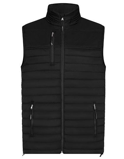 Men´s Hooded Performance Body Warmer – HRM in Black