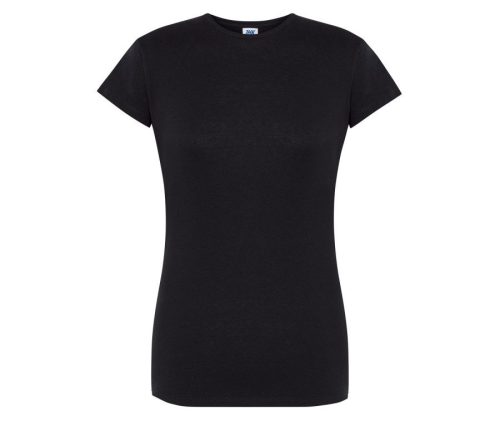 Ladies´ Regular Comfort T-Shirt – JHK in Black