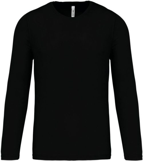 Sport Shirt langarm PA 443 – Kariban ProAct in Black
