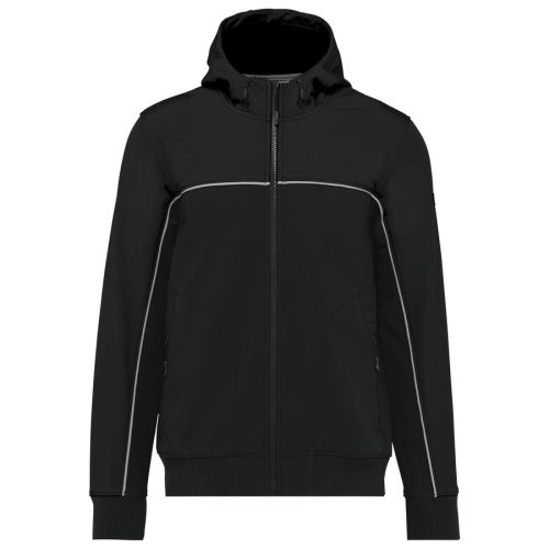 Workwear 3-Lagen Softshell Jacke WK 450 – WK in Black