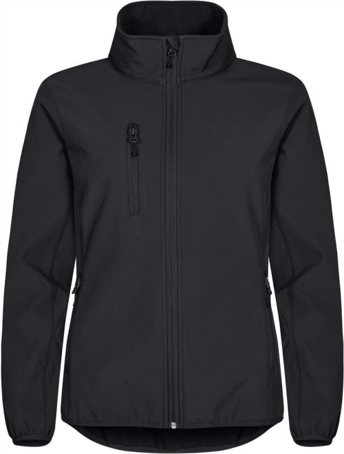 Damen 3-Lagen Softshell Jacke Classic Softshell Jkt W – Clique in Black