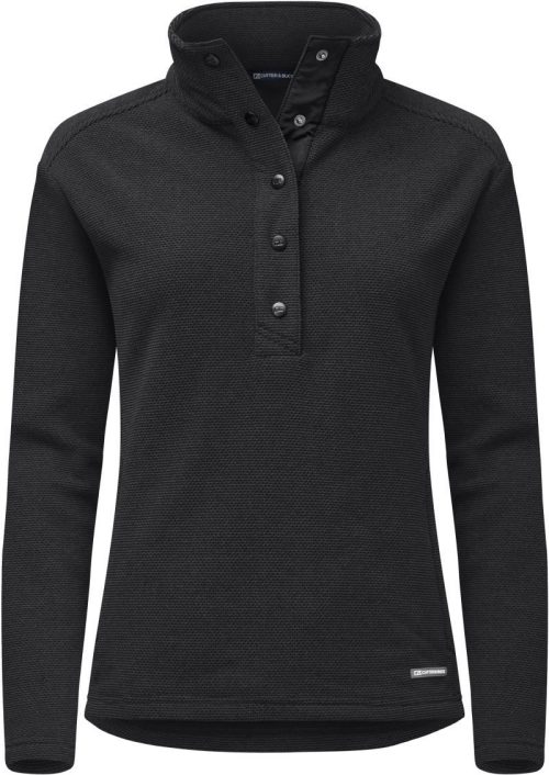 Damen Fleece Sweater "Hunts Point" Hunts Fleece Women – Cutter & Buck in Black