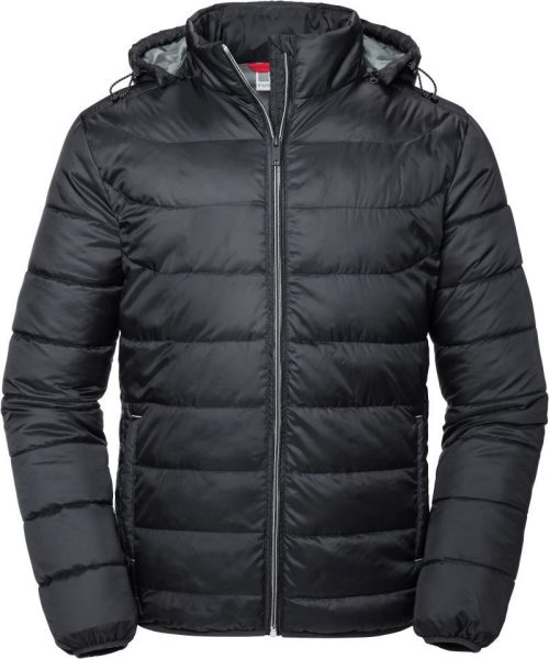 Herren Nano Kapuzenjacke 440M – Russell Athletic in Black