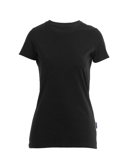 Women´s Luxury Roundneck Tees – HRM in Black
