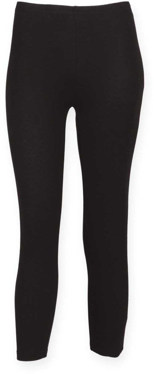 Women´s 3/4 Length Leggings – SF Clothing in Black