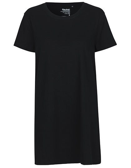 Ladies´ Long Length T-Shirt – Neutral in Black