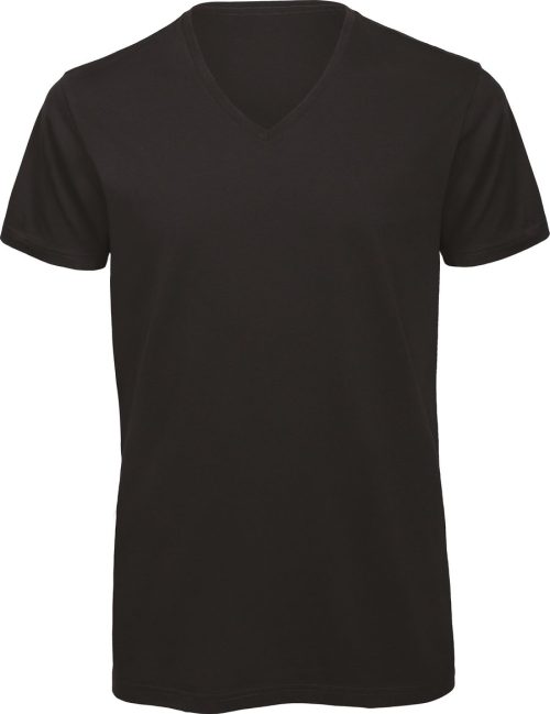 Organic Cotton Inspire V-neck T-shirt TM044 – B&C in Black