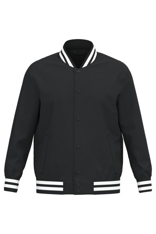 wattierte Unisex-Teddyjacke NS618 – Native Spirit in Black