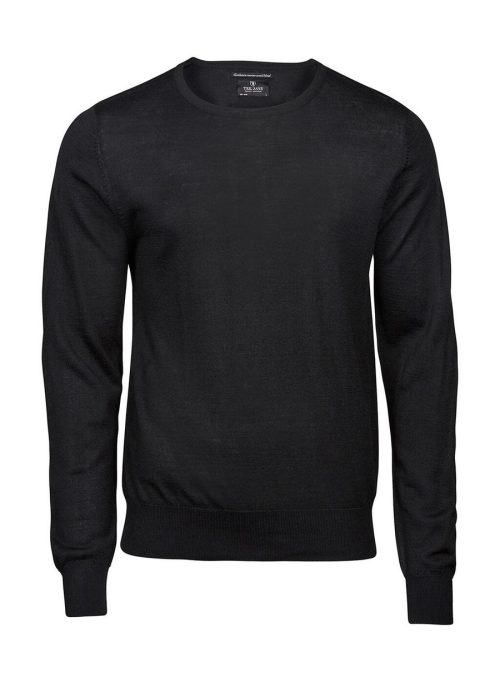 Men´s Crew Neck Sweater – Tee Jays in Black