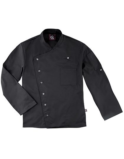 Men´s Chef Jacket Turin Classic – CG Workwear in Black