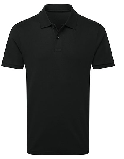 Men´s Premium Mercerised Polo – Asquith & Fox in Black