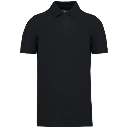 Piqué-Polohemd Bio180 für Herren K2025 – Kariban in Black