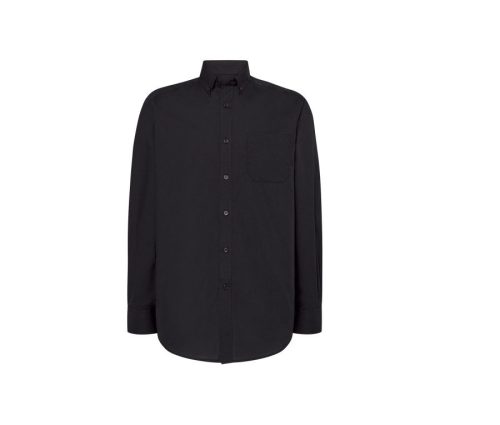 Casual & Business Shirt Popelin SHAPOP – JHK in Black