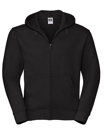 Men's Authentic Zipped Hood Jacket – Russell Athletic in Black