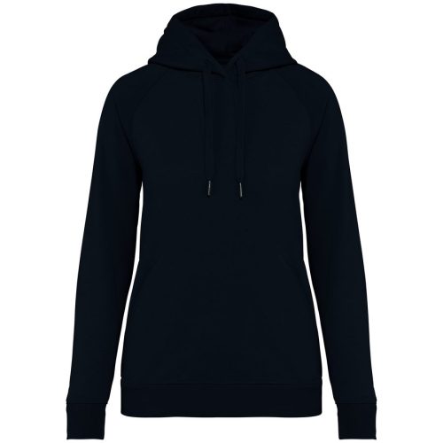 Ladies' Raglan Hooded Sweatshirt – Native Spirit in Black