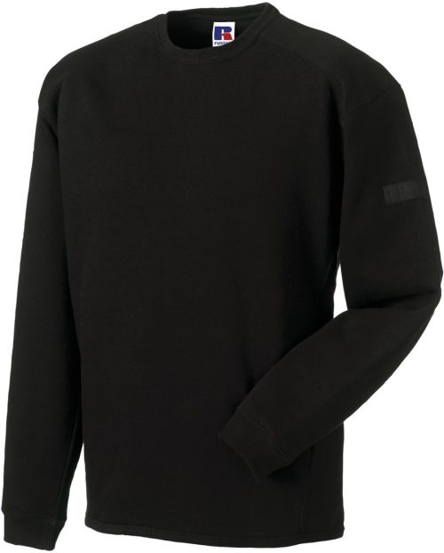 Heavy Duty Crew Neck Sweatshirt R-013M-0 – Russell in Black