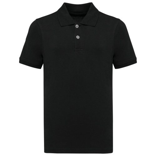 Kinder-Piqué-Polohemd K292 – Kariban in Black