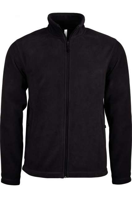 Full Zip Microfleece Jacket – Designed To Work in Black