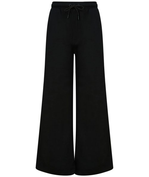 Women´s Sustainable Fashion Wide Leg Joggers – SF Clothing in Black