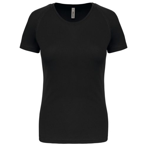 Damen Basic Sport Funktionsshirt Kurzarm PA439 – Proact in Black