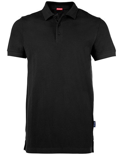 Men´s Heavy Performance Polo – HRM in Black