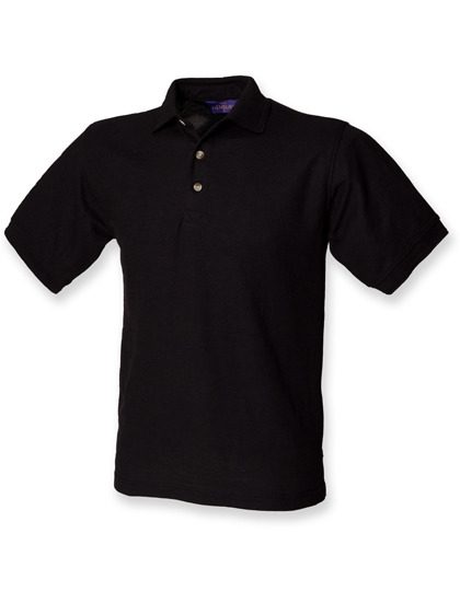 Ultimate 65/35 Piqué Polo Shirt – Henbury in Black