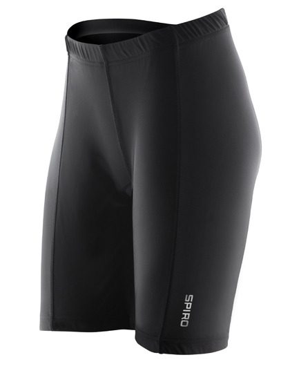 Women´s Padded Bikewear Shorts – Spiro in Black