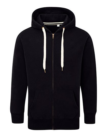 The Superstar Zip Through Hoodie – Mantis in Black