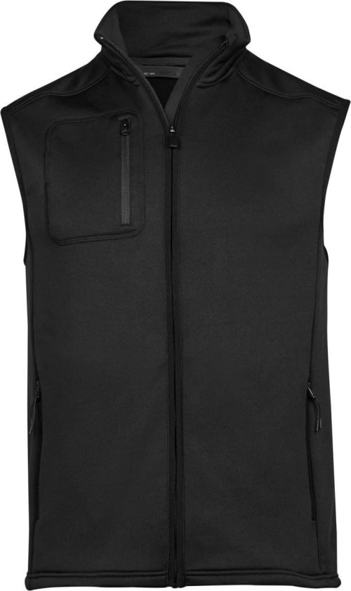 Stretch Fleece Bodywarmer TJ 9104 – Tee Jays in Black