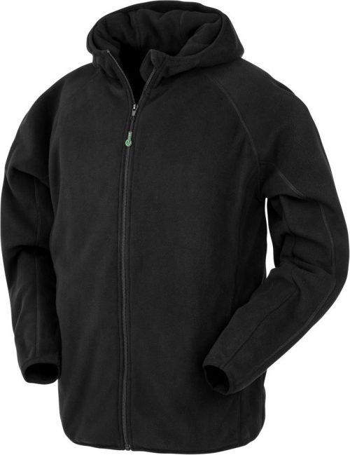 Microfleece Kapuzenjacke R 906X – Result in Black
