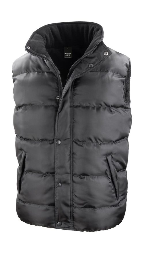 Nova Lux Hooded Gilet – Result Core in Black