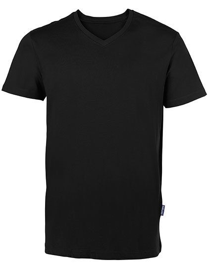 Men´s Luxury V-Neck Tees – HRM in Black