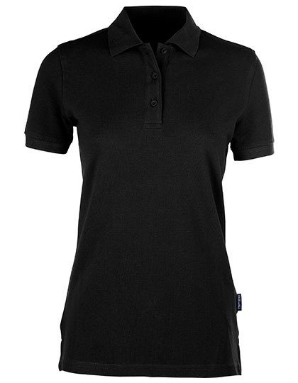 Women´s Heavy Polo – HRM in Black