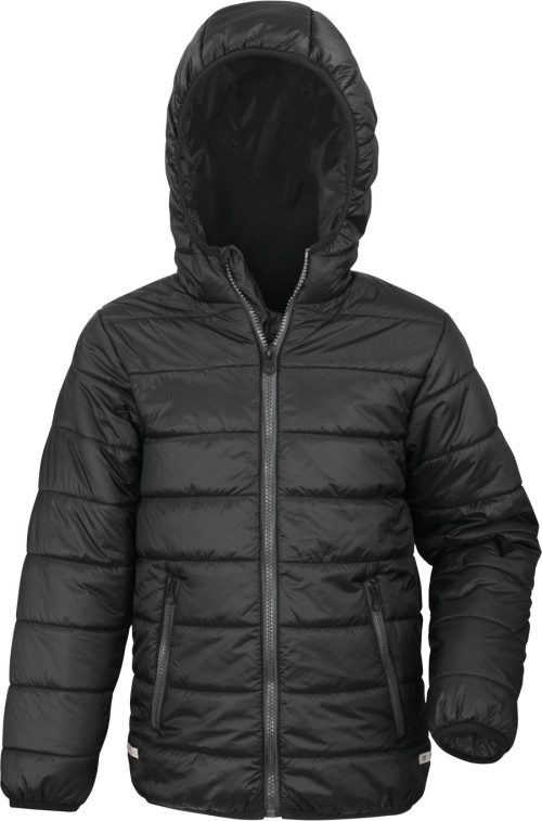 Junior/youth padded jacket R233J-R233Y – Result in Black