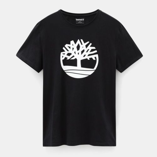 T-Shirt aus biologischem Stoff Brand Tree TB 0A2C2R – Timberland in Black