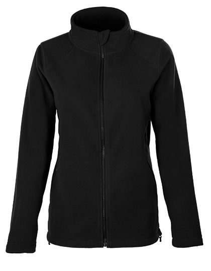 Women´s Full- Zip Fleece Jacket – HRM in Black