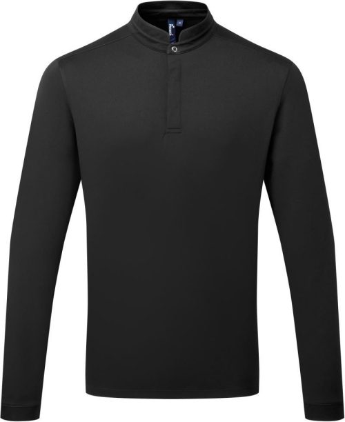 T-Shirt langarm "Coolchecker®" PR 647 – Premier in Black